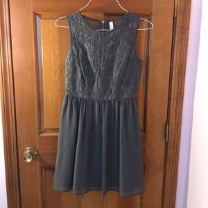 Gray Dress